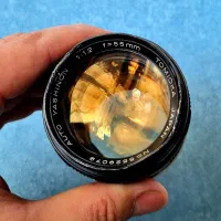 لنز بینظیر Auto Yashinon 55mm f1.2 TOMIOKA