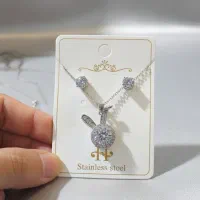 نیمست استیل نگین دار|بدلیجات|مشهد, یاس|دیوار