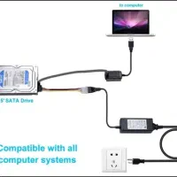 تبدیل usb2.0 به sata