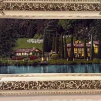 تابلو فرش زیبای شمال