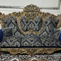 مبل استیل سلطنتی چوب راش بوفه سلطنتی گل میز و عسلی