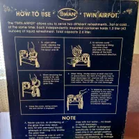 فلاکس دوقلوی SWAN تایوانی اصل|ظروف نگهدارنده، پلاستیکی، یکبارمصرف|تهران, هفت حوض|دیوار