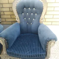 مبل سلطنتی و میز عسلی