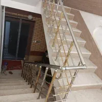 نرده استیل و حفاظ راه پله|خدمات پیشه و مهارت|زابل, |دیوار