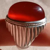 انگشتر فدیوم مهدی جدی عقیق سرخ|جواهرات|تهران, بازار|دیوار