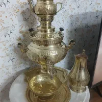 میز خاطره سماور برنجی