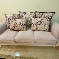 مبل۷نفره میز ناهار ۸ نفره خوری ویترین شیشه ای