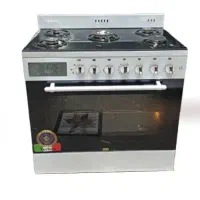 اجاق گاز طرح فر صفحه شیشه ای