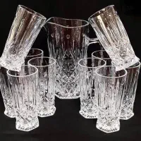 پارچ و لیوان قدیمی ژاپنی ارکوپال ویکتوریا|ظروف سرو و پذیرایی|قم, باجک یک|دیوار