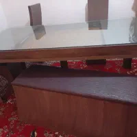 میز ناهار خوری ۶ نفره بزرگ|میز و صندلی غذاخوری|مسجد سلیمان, |دیوار