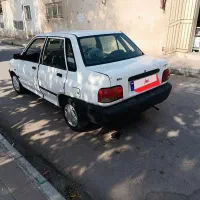 پراید سفید دوگانه کارخانه مدل 1387 تمام رنگ