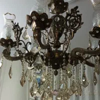 لوستر برنجی|لوستر و چراغ آویز|تهران, دولتآباد|دیوار
