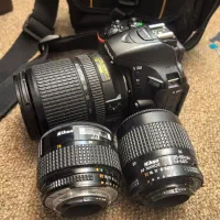 نیکون d5600 با لنز 18-140 ودوتا لنز فولفریم