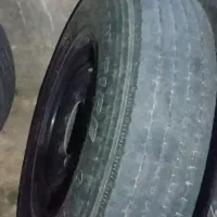 فروش دو عدد لاستیک نیسان با رینگ