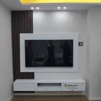 نصاب براکت پایه تلویزیون دیواری وترموودوماربل میز|میز تلویزیون|کرج, باغ سیب|دیوار