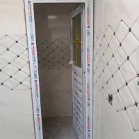 درب سرویس ،پی وی سی.