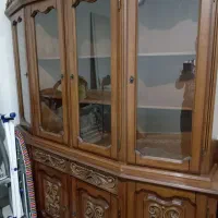 بوفه چوبی کلاسیک|بوفه، ویترین، کنسول|کرج, کیانمهر|دیوار