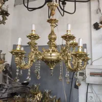 لوستر ۵ شاخه ده شعله