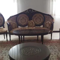مبل استیل ۹ نفره در حد نو|مبلمان خانگی و میز عسلی|تهران, مجیدیه|دیوار