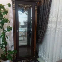 بوفه رنگ قهوه ای ویه دست مبل ال