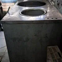 دیگ کله پزی و دستگاه حلیم زنی