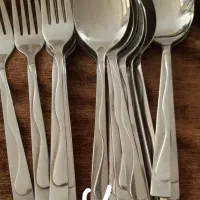 قاشق وچنگال تعداد بالا.|ظروف سرو و پذیرایی|مشهد, پروین اعتصامی|دیوار