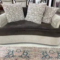 مبل هفت نفره با جلو مبلی|مبلمان خانگی و میز عسلی|تالش, هشتپر|دیوار