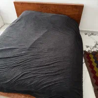 تخت دونفره چوب روس