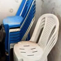 صندلی پلاستیکی نرده ای