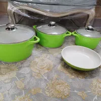 سرویس قابلمه چدن و زود پز