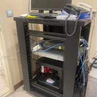 دو عدد سرور حرفه ای و رک و سوییچ