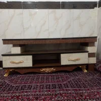 زیر تی وی دو تیکه از چوب ام دی اف