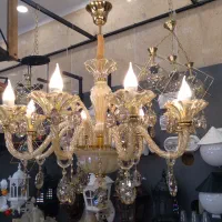 لوستر سلطنتی شیری|لوستر و چراغ آویز|شهریار, شهرک شاهد|دیوار