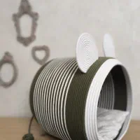 جای خواب گربه و اسکرچر