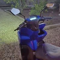 موتور کلیک ۱۸۰ آبی رینگ قهوه ای|موتورسیکلت|سیمین شهر, |دیوار