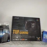 سی پی یو i5 10400f + مادربرد Asus H470 pro|قطعات و لوازم جانبی رایانه|زرند, |دیوار