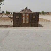 غرفه سنتی الاچیق حصیری کانکس سیار الاچیق چوبی|فروشگاه و مغازه|خمینیشهر, |دیوار