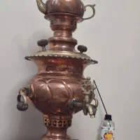 سماور ذغالی  برنجی، مسی