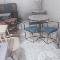 میز نهارخوری فلزی تولید کننده زیر قیمت بازار|میز و صندلی غذاخوری|ایلام, |دیوار