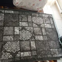 فرش آشپز خانه رنگ طوسی