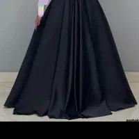 لباس ساتن مشکی