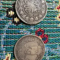 دوهزاردیناری نقره مظفرالدین شاه قاجار|کلکسیون سکه، تمبر، اسکناس|تهران, مجیدآباد|دیوار