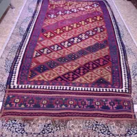 گلیم قدیمی ۱۰۰ساله بدون پارگی|گلیم، جاجیم، گبه|کهریزک, |دیوار