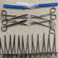 پنس و قیچی استیل آکبند