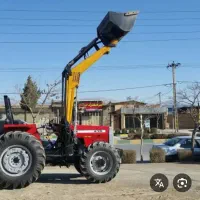 تراکتور لودری با کمپرسی