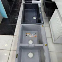 سینک گرانیتی توکار مشکی|مصالح و تجهیزات ساختمان|اهواز, سپیدار|دیوار