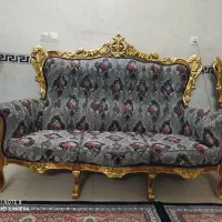 مبل استیل 9 نفره بسیار تمیز و سالم|مبلمان خانگی و میز عسلی|قرچک, باقرآباد|دیوار