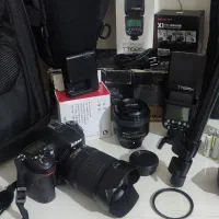 دوربین d7200 نیکون و لنز 140-18|دوربین عکاسی و فیلمبرداری|تربتحیدریه, شهرک ولیعصر|دیوار