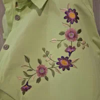 گلدوزی کامپیوتری روی انواع لباس