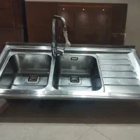 فروش سینک به همراه شیر و هود